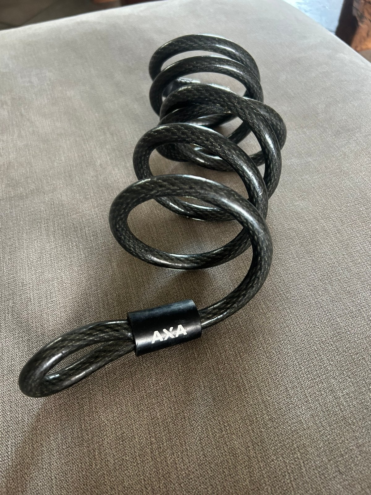 AXA Kabel insteek/fietsslot, Fietsen en Brommers, Ophalen of Verzenden, Zo goed als nieuw, Insteekslot