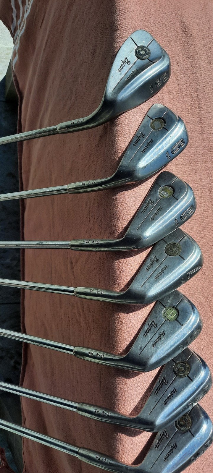Heren Byron Golfclubs Set (3,4,6,7,8,9,S), Sport en Fitness, Ophalen of Verzenden, Gebruikt, Set, Overige merken