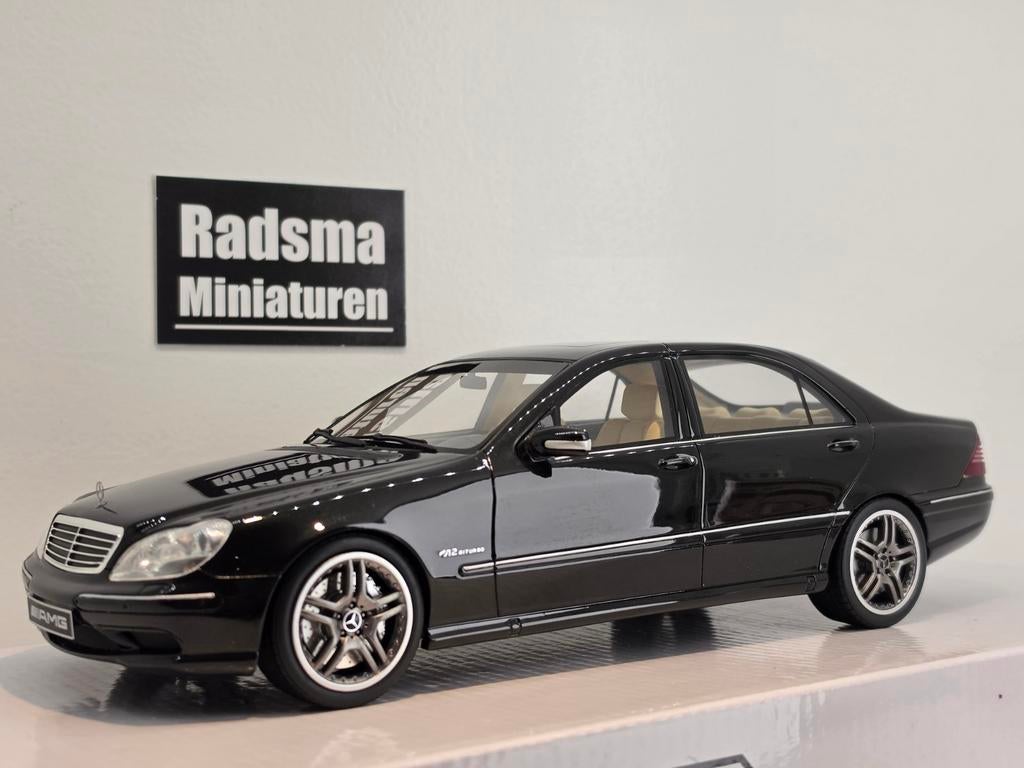 Mercedes-Benz S-Klasse S65 AMG - W220 - 1:18 Ottomobile, Hobby en Vrije tijd, Modelauto's | 1:18, OttOMobile, Auto, Ophalen of Verzenden