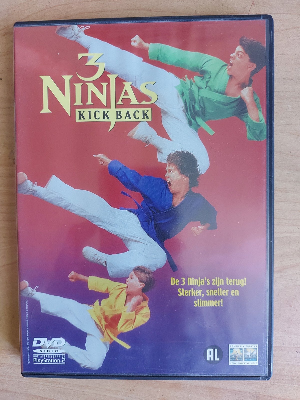 3 Ninjas Kick Back - 1994, Alle leeftijden, Ophalen of Verzenden, Zo goed als nieuw, Actiekomedie