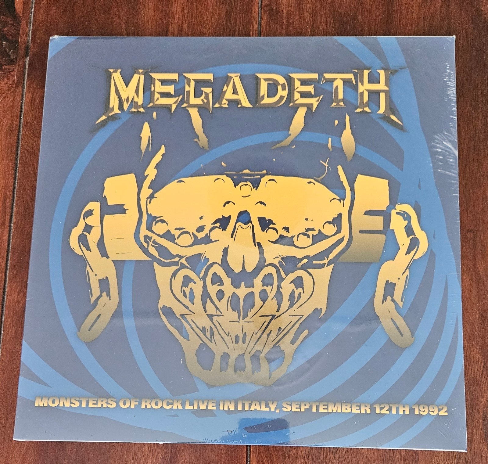 megadeth monsters of rock live in Italy september 12th 1992, Ophalen of Verzenden, Nieuw in verpakking, 12 inch, Poprock