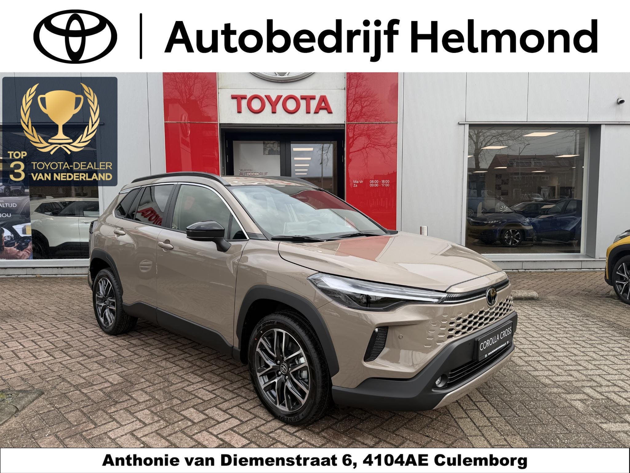 Toyota Corolla Cross Hybrid 140 Dynamic, Gebruikt, Euro 6, 4 cilinders, Bedrijf