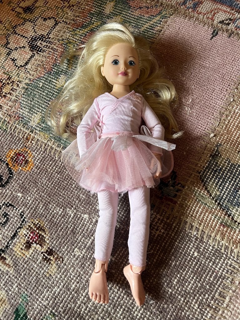 Jolina Ballerina blonde pop tutu balletkleding Zapf 2008, Verzamelen, Poppen, Ophalen of Verzenden, Zo goed als nieuw, Pop
