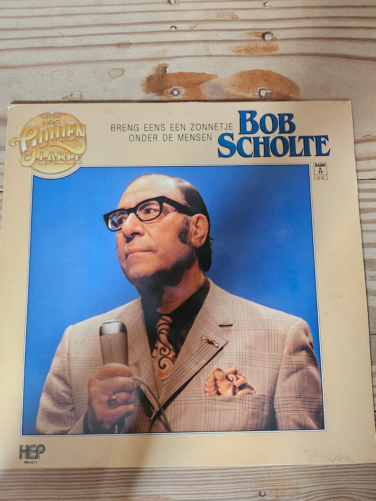 Bob Scholte - Breng Eens Een Zonnetje Onder De Mensen LP, LP, Gebruikt, Overige genres, Ophalen of Verzenden