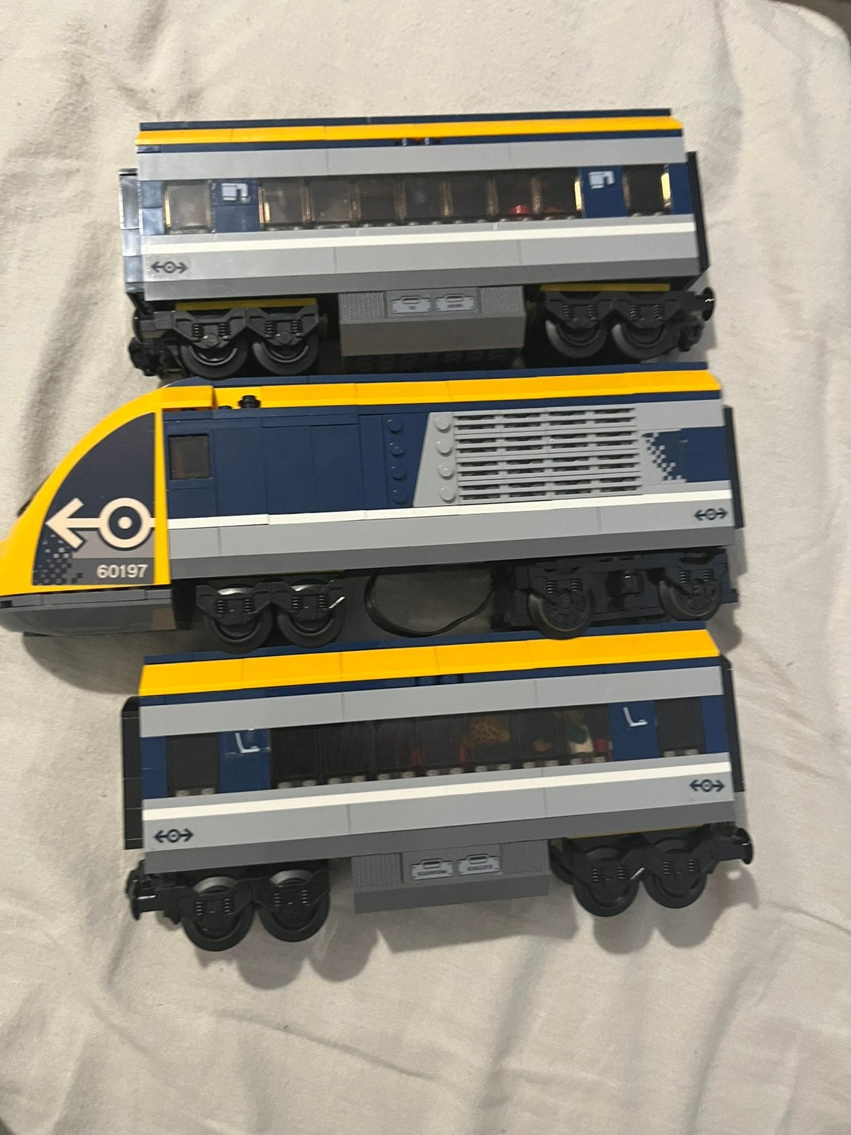 Lego city trein 60197, Ophalen of Verzenden, Zo goed als nieuw