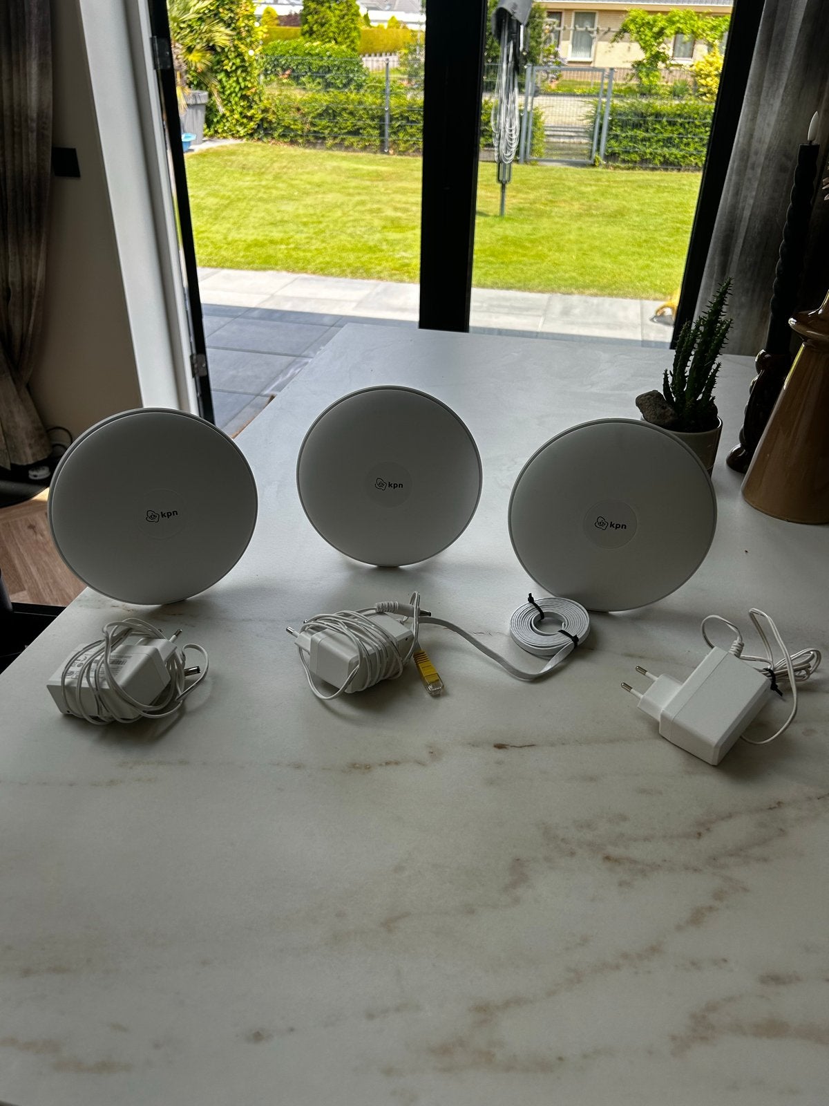 3 KPN Wifi Versterkers met toebehoren, Computers en Software, WiFi-versterkers, Zo goed als nieuw, Verzenden