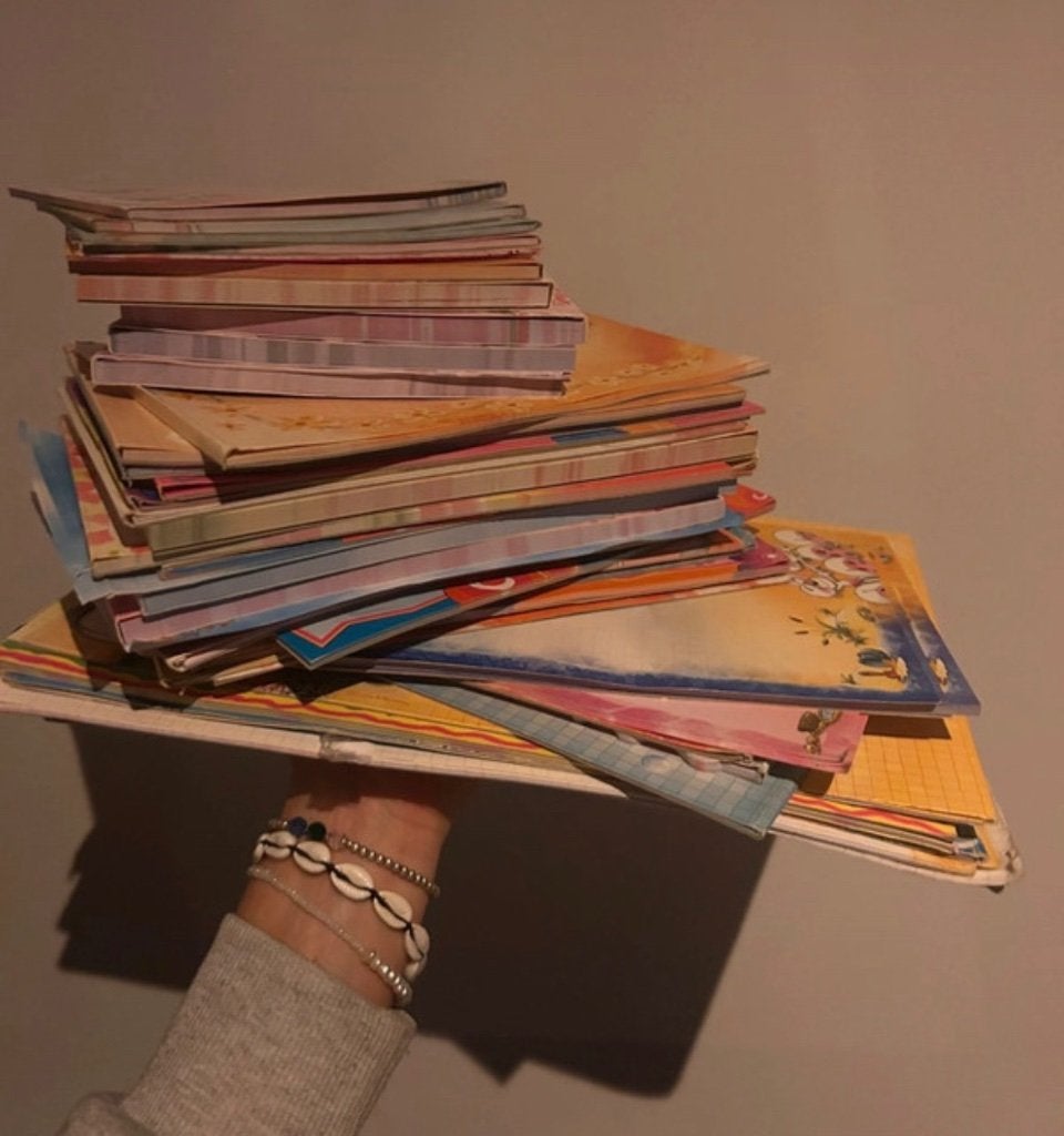 Diddl blaadjes verzameling “90/2000, Verzamelen, Diddl, Zo goed als nieuw, Papier, Kaart of Schrift, Verzenden