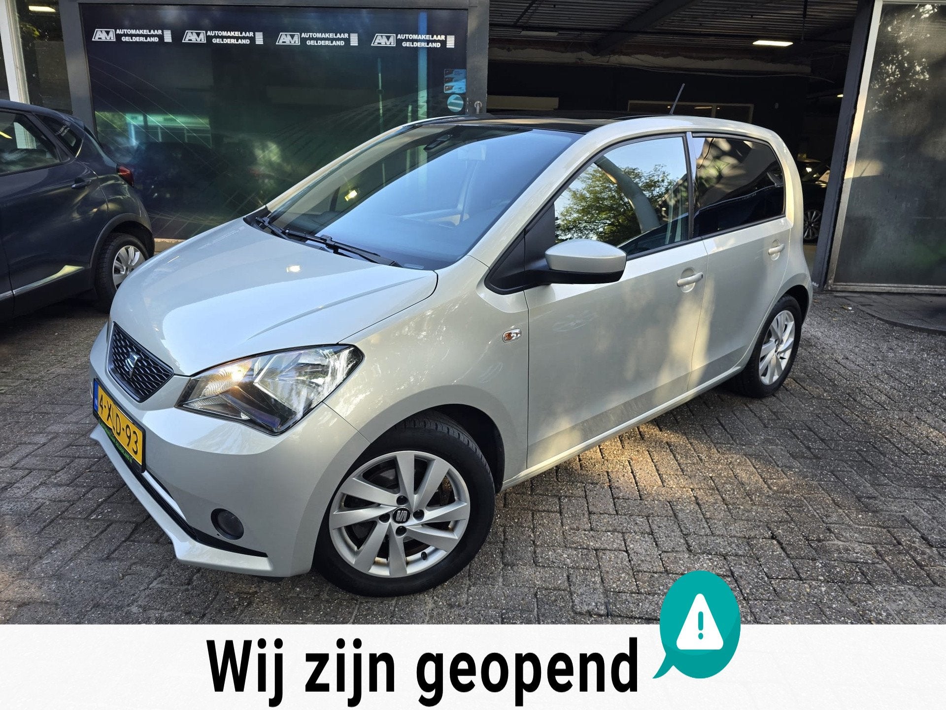 Seat Mii 1.0 Sport Dynamic | 1E EIGENAAR | 3/6 OF 12MND GARA, Auto's, Seat, Voorwielaandrijving, Euro 5, Stof, Gebruikt