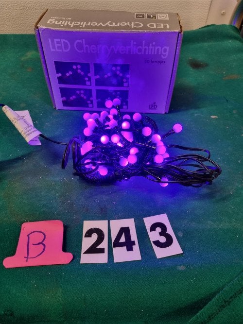 cherry verlichting led 80 lampjes nieuw [b243],, Ophalen of Verzenden, 'T Olde Gre-j, Info@toldegrej.nl, Endepoelstraat 20f Didam