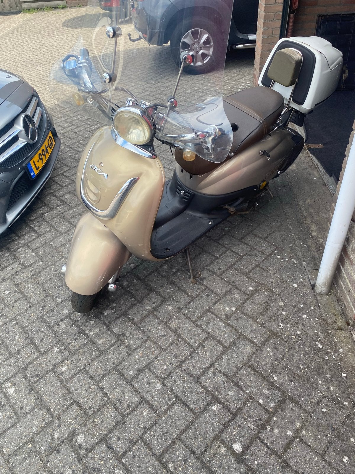 Onderdelen AGM Retro Scooter - Bericht voor beschikbaarheid, Fietsen en Brommers, Brommeronderdelen | Scooters, Ophalen of Verzenden