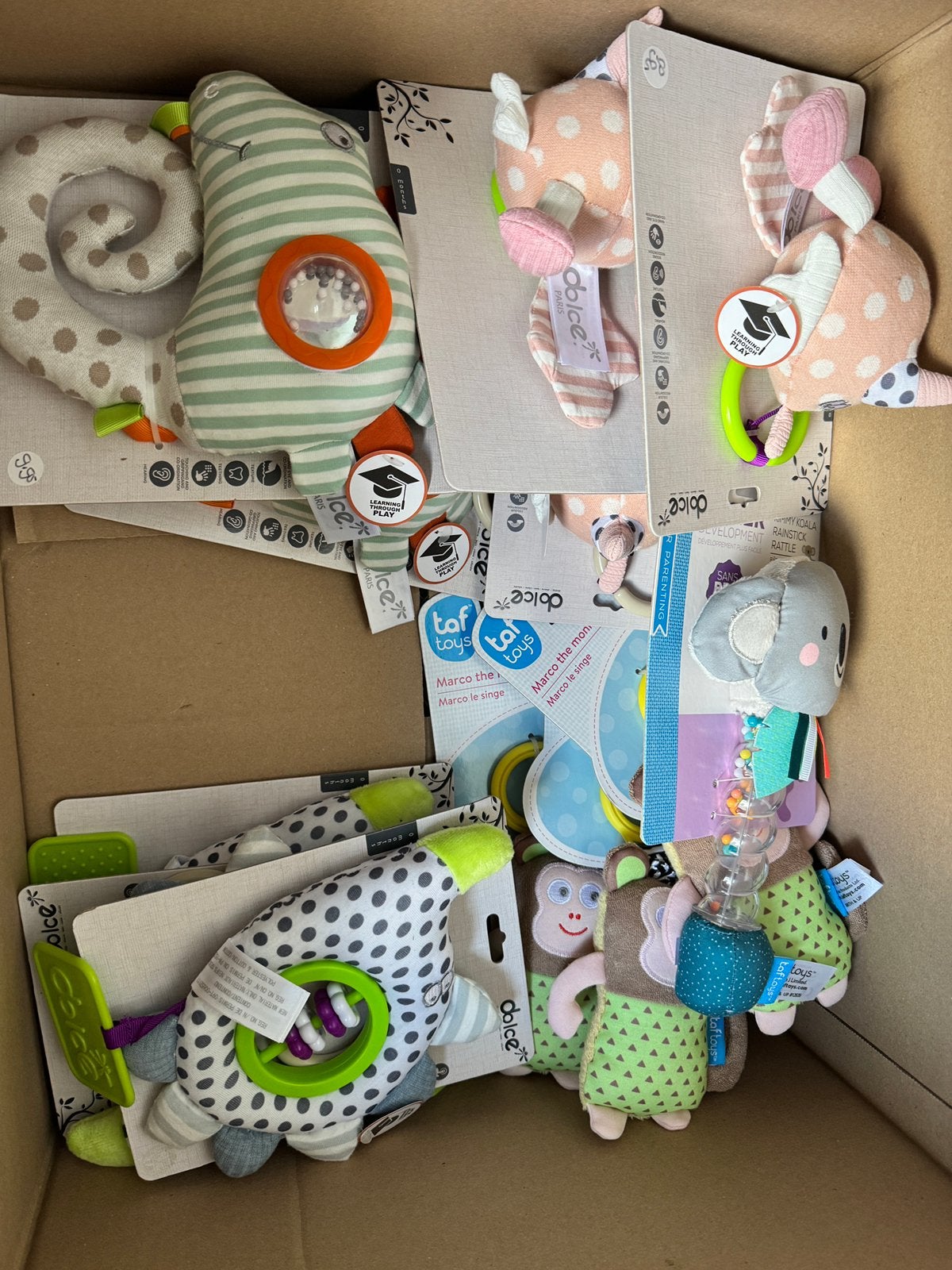 Partij babyspeelgoed taftoys, Ophalen of Verzenden, Nieuw, Overige typen