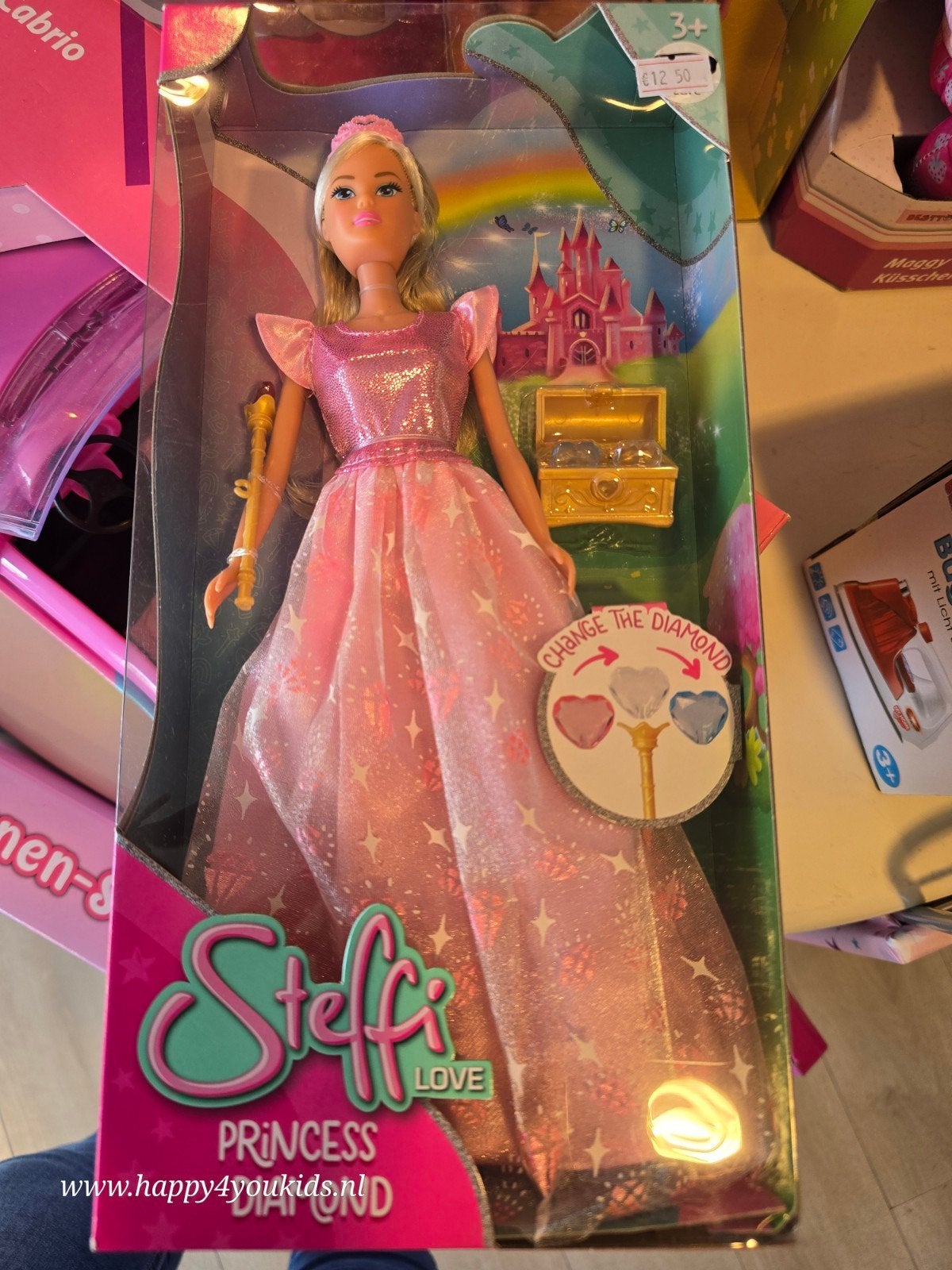Steffi Love Princess Diamond pop - Nieuw in doos, Ophalen of Verzenden, Nieuw, Barbie