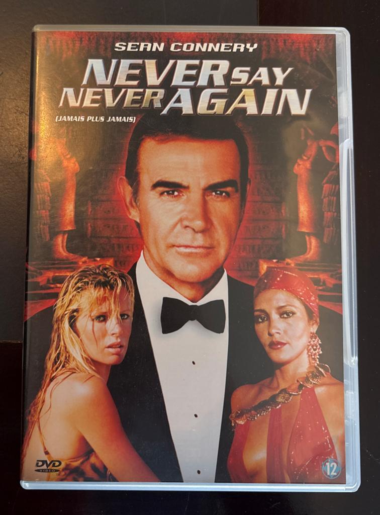 Never Say Never Again DVD - Sean Connery James Bond, Vanaf 12 jaar, Ophalen of Verzenden, Gebruikt, Actiethriller