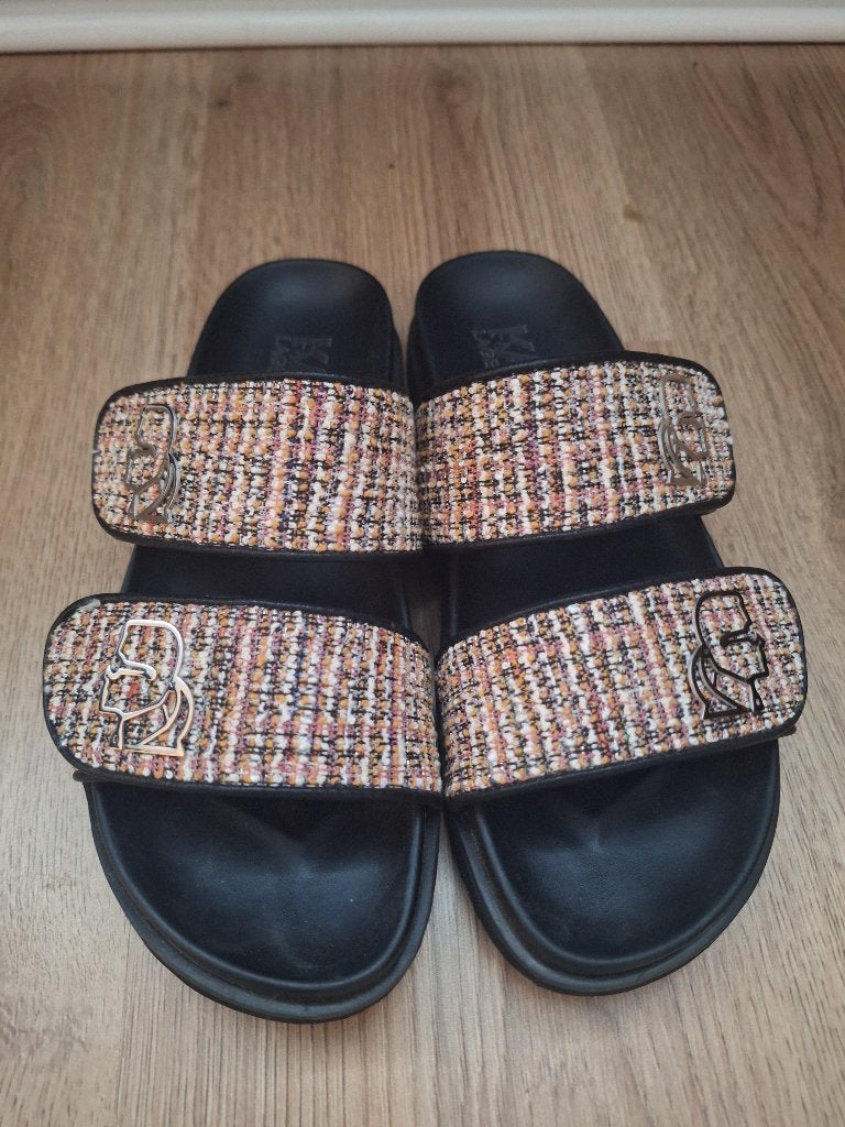 Karl Lagerfeld sandalen, Ophalen, Karl Lagerfeld, Zwart, Sandalen of Muiltjes