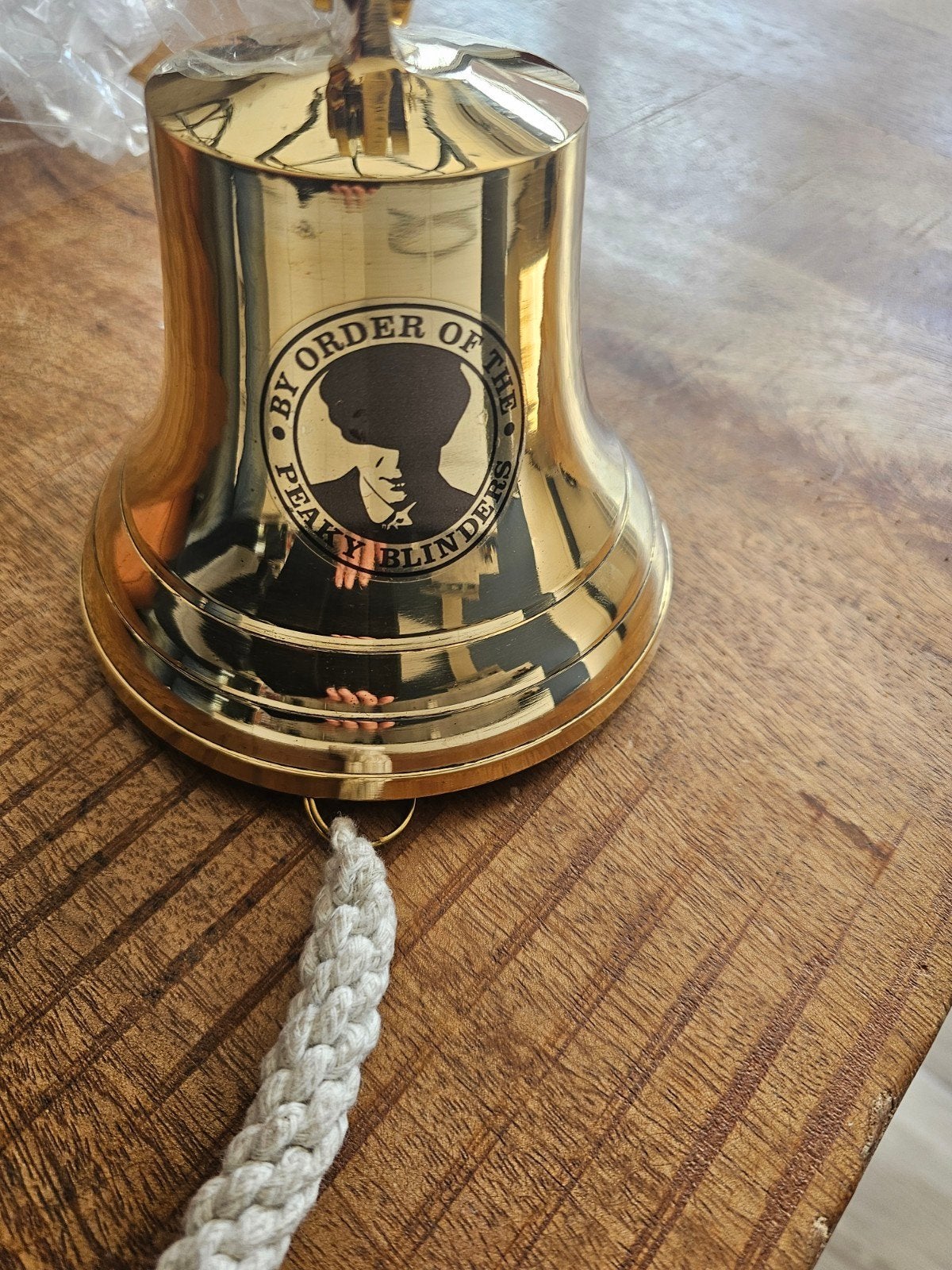 Nieuwe PEAKY BLINDERS café bel/bar bel, Ophalen of Verzenden, Nieuw, Overige typen