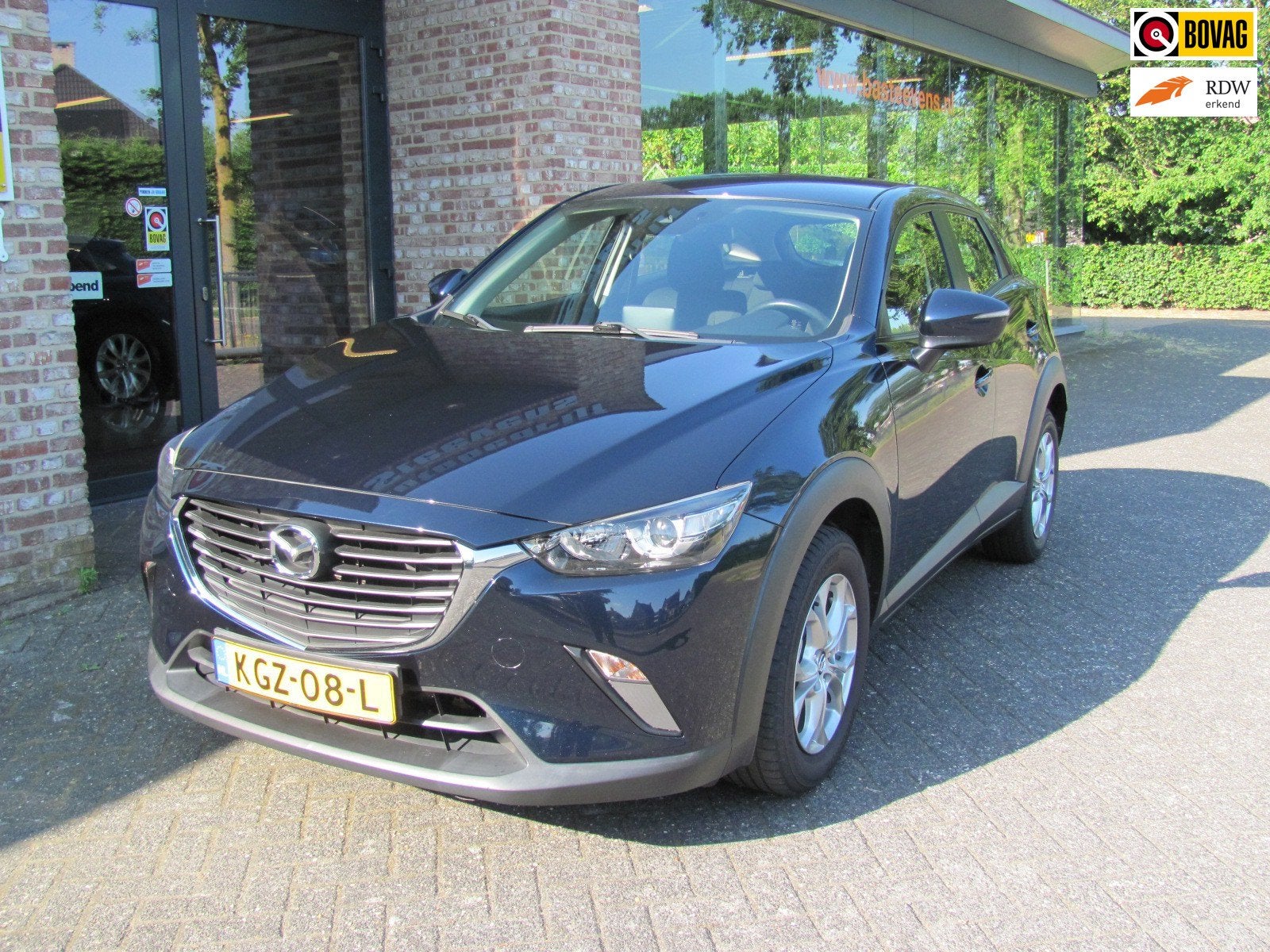 Mazda CX-3 2.0 SkyActiv-G 120 S, Navi, Auto's, Voorwielaandrijving, 1998 cc, Stof, Gebruikt