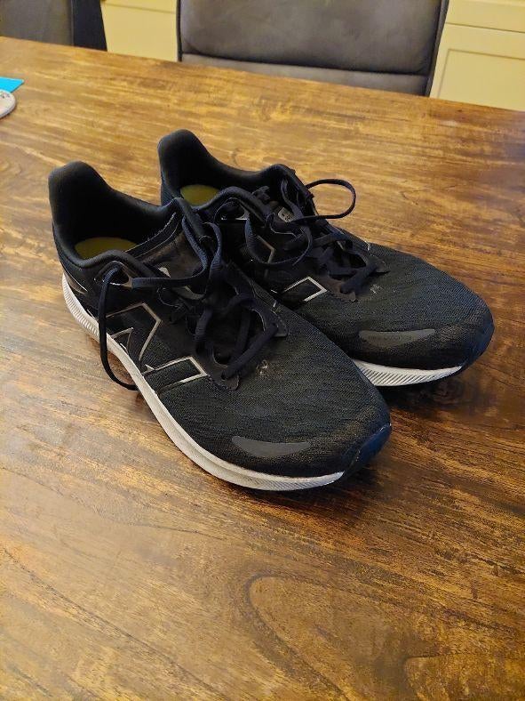sportschoenen hardloopschoenen new balance maat 46.5 zwart, Ophalen of Verzenden, Zo goed als nieuw, Blauw, Sportschoenen