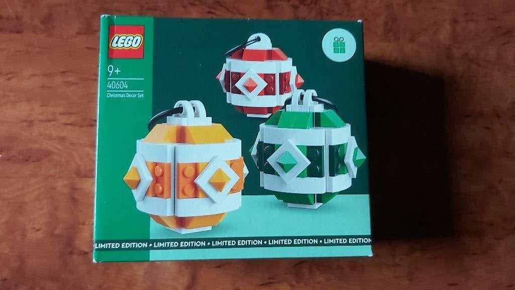 Lego 40604 Kerstballen Limited, Ophalen of Verzenden, Zo goed als nieuw, Compleet, Lego