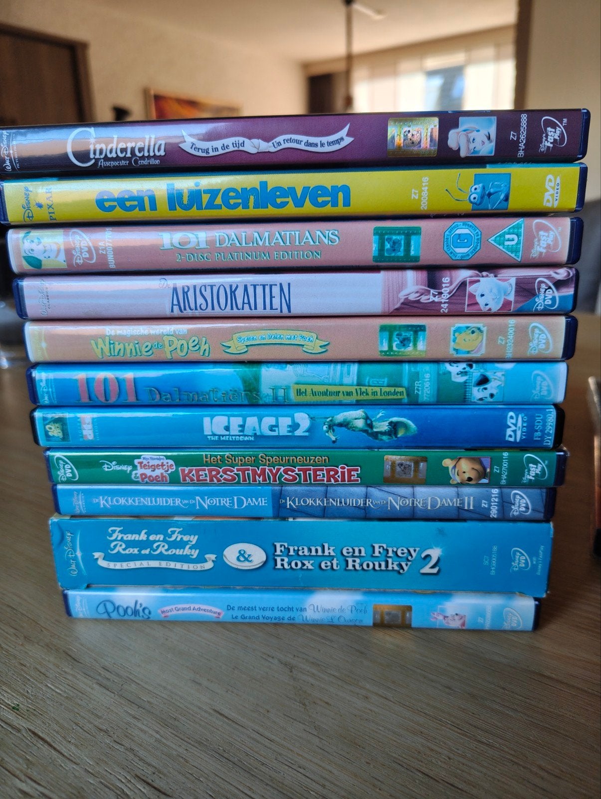 Disney en andere animatiefilms op DVD, Gebruikt, Animatie, Verzamelbox, Alle leeftijden