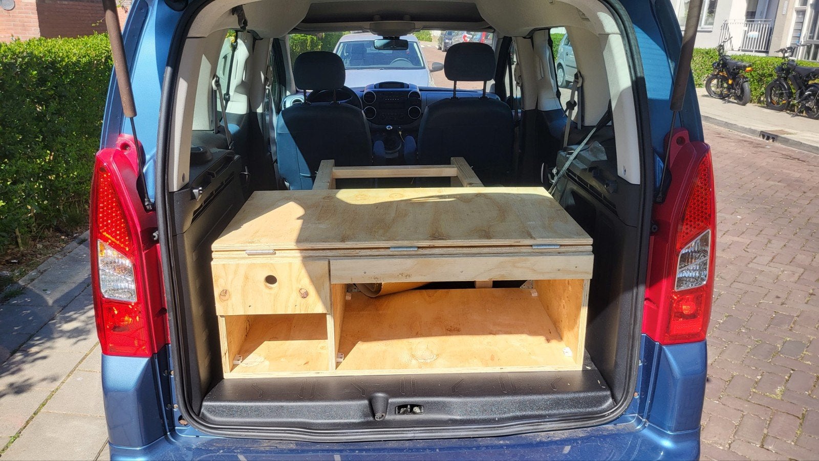 Camperbox Citroën berlingo. Voor mini camper van hout, Ophalen, Zo goed als nieuw
