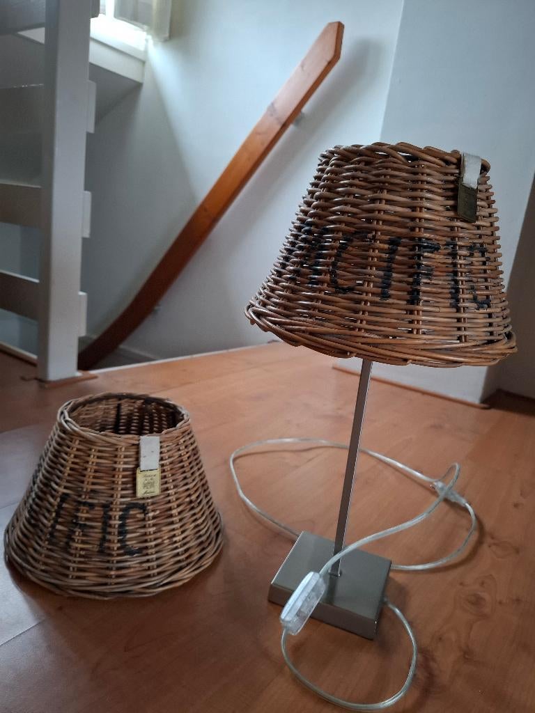 kleine lampenkap van Riviera Maison, Ophalen, Gebruikt, Bruin, Rond