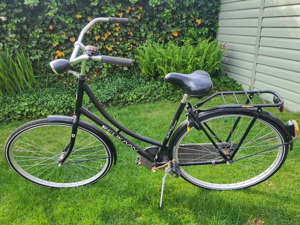 Pelikan Zwarte (stap/Stations)fiets, Fietsen en Brommers, Ophalen, Gebruikt, Overige merken