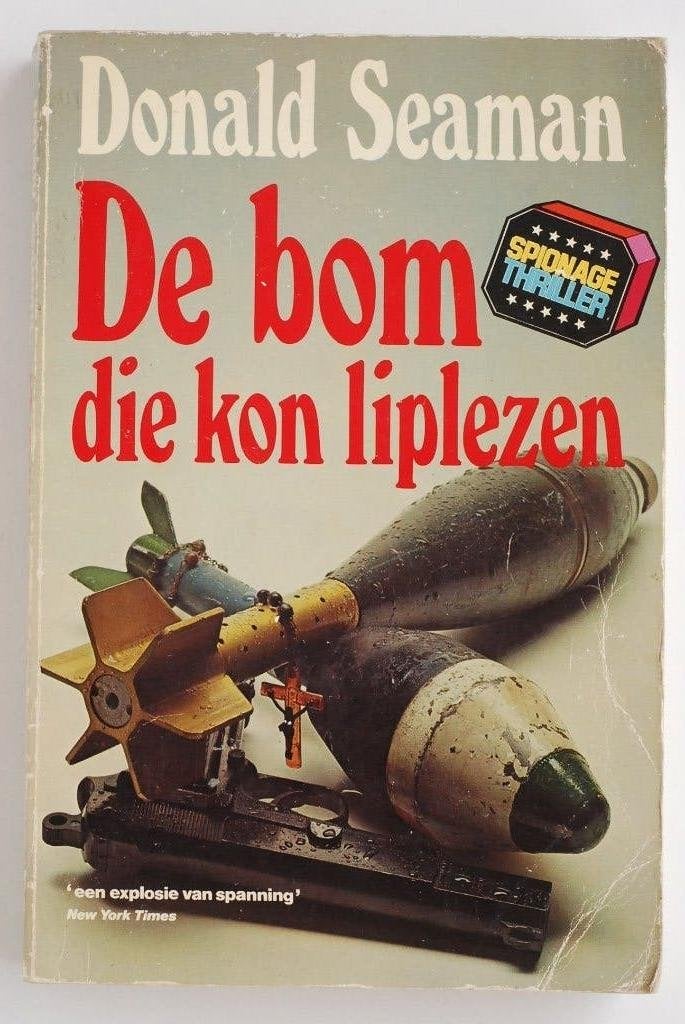 Bom die kon liplezen - Donald Seaman 1976 spionage thriller, Gelezen, Donald Seaman, Verzenden, Amerika