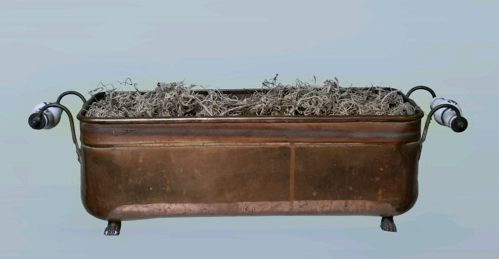 koperen bloembak extra grote, Ophalen of Verzenden
