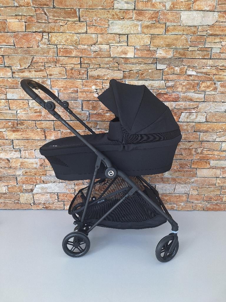 Cybex Melio carbon kinderwagen, Ophalen, Zo goed als nieuw, Overige merken, Verstelbare rugleuning
