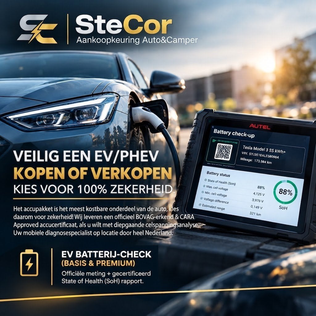 EV/PHEV Accu Test op Locatie | Onafhankelijke Aankoopkeuring, Auto diversen, Overige Auto diversen, Ophalen