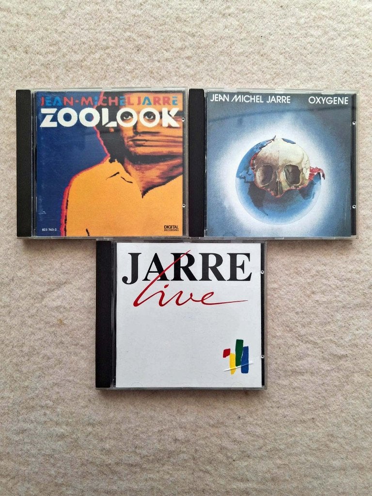 Jean Michel Jarre - 3 CD's, Ophalen of Verzenden, Zo goed als nieuw, Poprock, Album