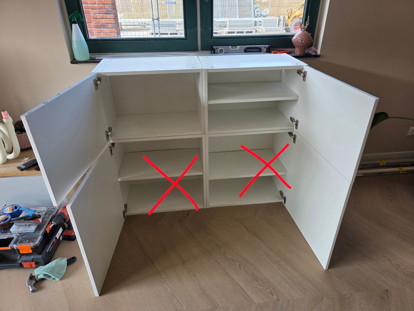Ikea Method Kasten - 2x 60x40x37, Huis en Inrichting, Ophalen, Gebruikt