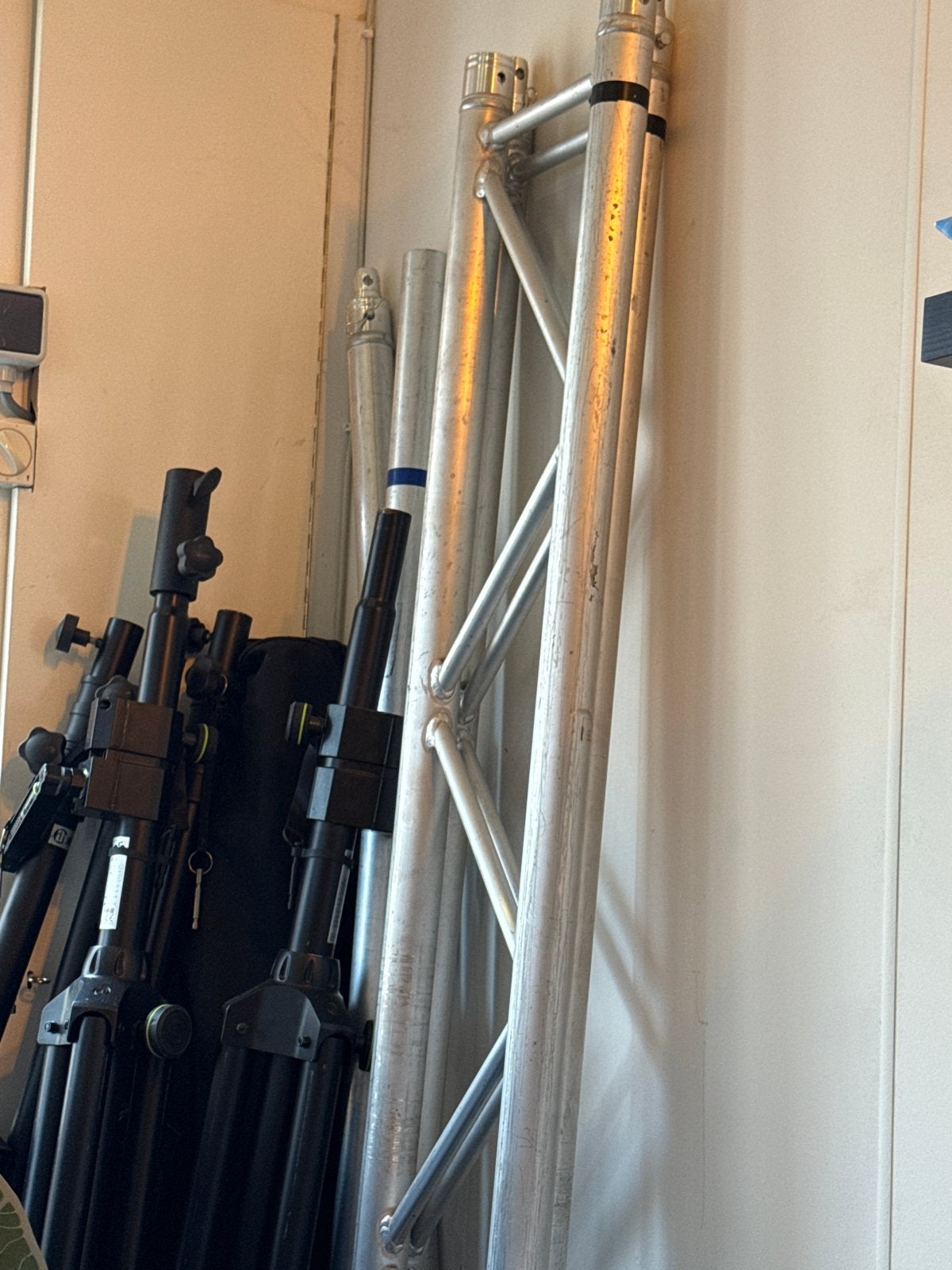 Truss 2 x 2 meter, Ophalen