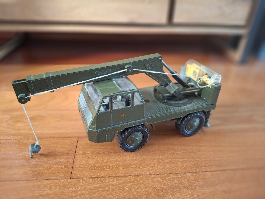 Gama Krupp militaire kraanwagen, Antiek en Kunst, Ophalen of Verzenden