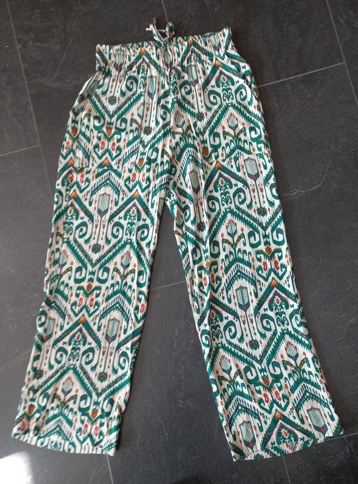 Stijlvolle Co-ord Set met Ikat Print, Maat 38/40 (M), Nieuw, Ophalen of Verzenden, Onbekend