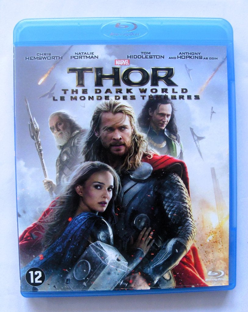 Thor - The Dark World (originele blu-ray) Marvel, Ophalen of Verzenden, Zo goed als nieuw, Science Fiction en Fantasy