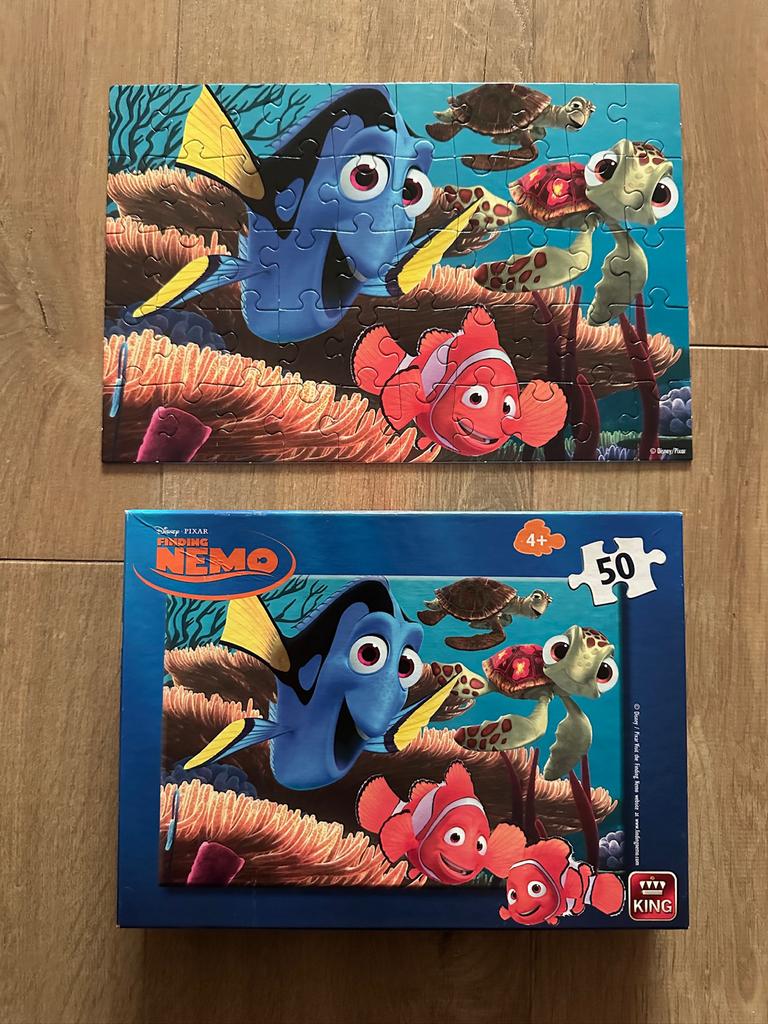 Finding Nemo Puzzel 50 stukjes - ZGAN, Kinderen en Baby's, Speelgoed | Kinderpuzzels, Ophalen of Verzenden, 10 tot 50 stukjes