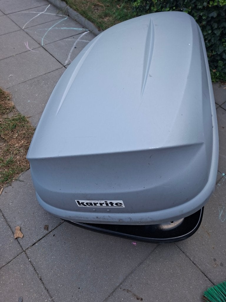 Karrite dakkoffer (470l), Auto diversen, Dakkoffers, Ophalen, Zo goed als nieuw