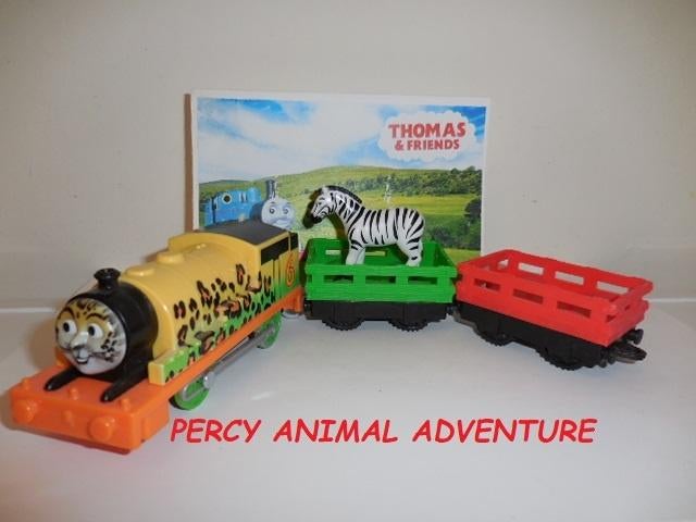 Trackmaster Thomas de Trein, Percy Animal Adventure, Ophalen of Verzenden, Zo goed als nieuw
