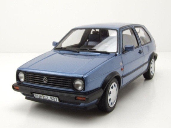 1:18 Volkswagen Golf II (2)10 Million Star blauw met. Norev, Hobby en Vrije tijd, Modelauto's | 1:18, Ophalen of Verzenden, Nieuw