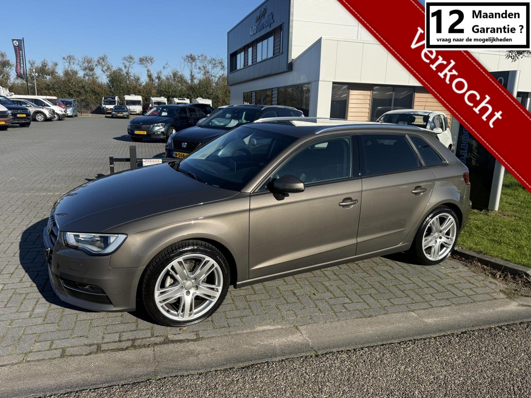 Audi A3 Sportback 1.4 TFSI Ambition Pro Line S B&O 18 inch L, Auto's, Euro 5, Zwart, Met garantie (alle), 122 pk