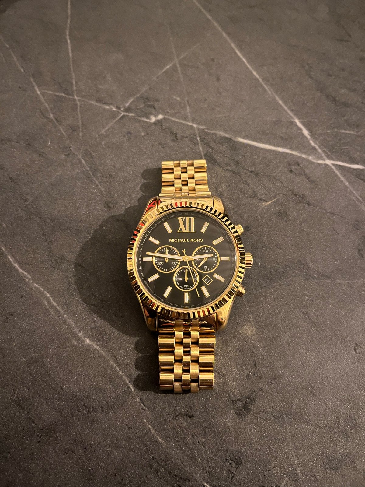 Michael Kors Horloge - Zo goed als nieuw, Overige merken, Staal, Polshorloge, Ophalen of Verzenden
