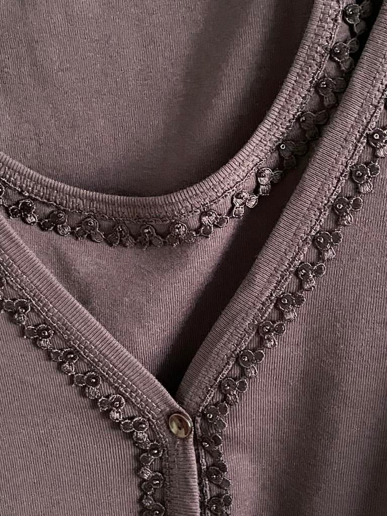 Gerry Weber set, 46, Paars, Maat 46/48 (XL) of groter, Ophalen of Verzenden, Zo goed als nieuw