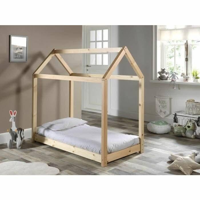 Huisjesbed, Kinderen en Baby's, Ophalen, Gebruikt, 140 tot 160 cm, 70 tot 85 cm