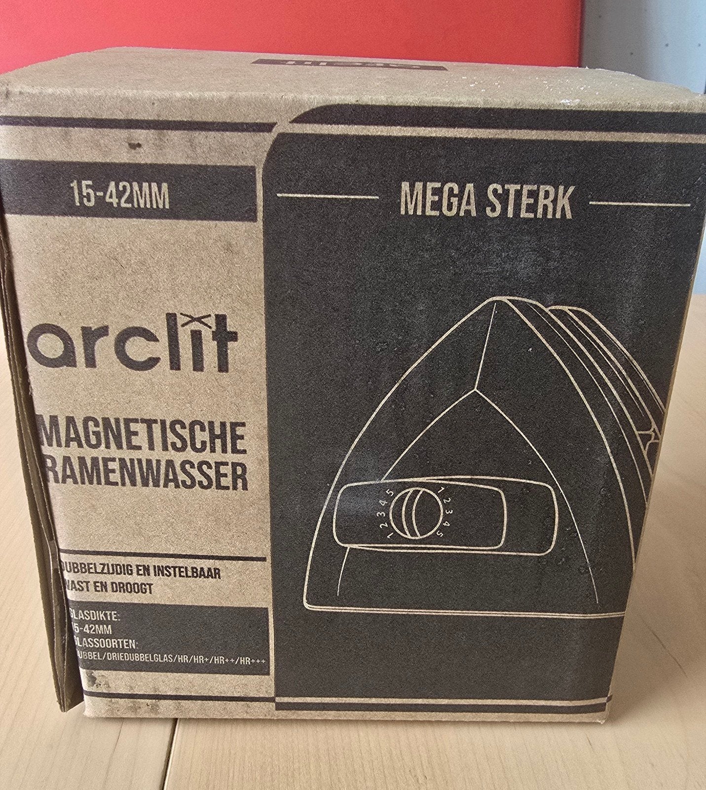 Arclit Magnetische Ramenwasser - Dubbelzijdig en Instelbaar, Ophalen of Verzenden
