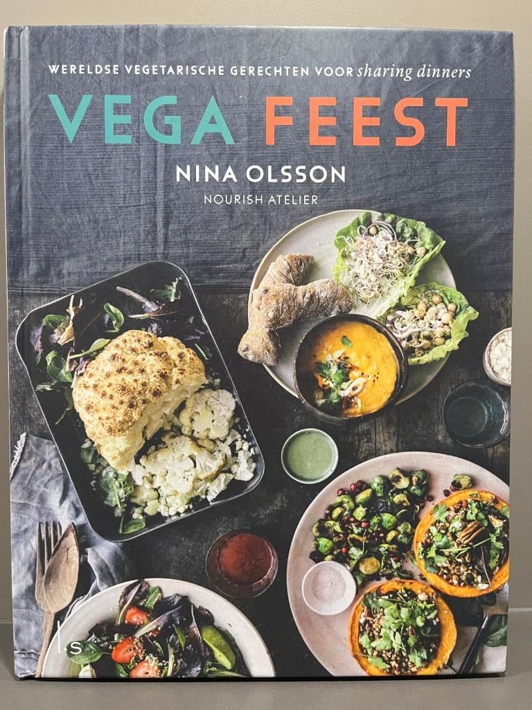 Vega Feest - Nina Olsson, Nina Olsson, Vegetarisch, Tapas, Hapjes en Dim Sum, Ophalen of Verzenden