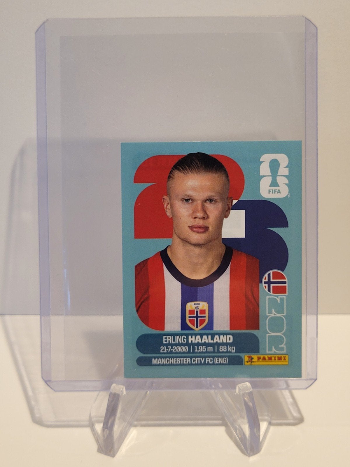 Haaland Rookie Panini Sticker | 2026 FIFA World Cup | Norway, Ophalen, Nieuw, Sticker