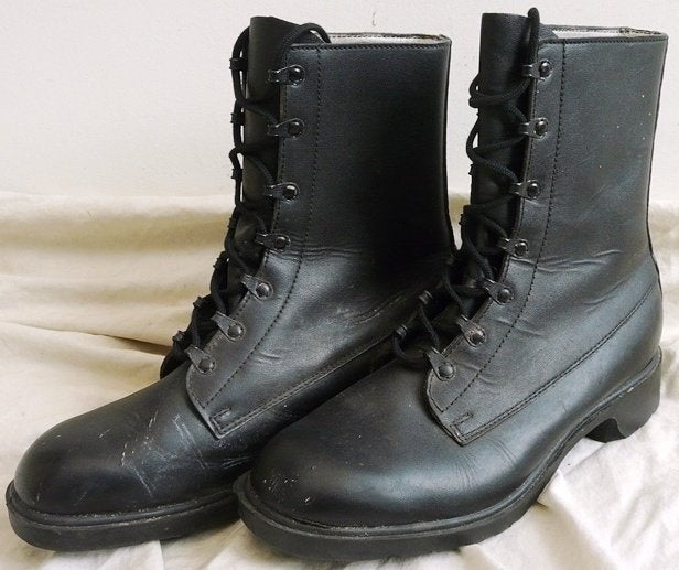 Schoenen / Laarzen, GVT, M66, maat 43M, KLu, 1970/80s.(Nr.2), Ophalen of Verzenden, Luchtmacht, Nederland, Kleding of Schoenen