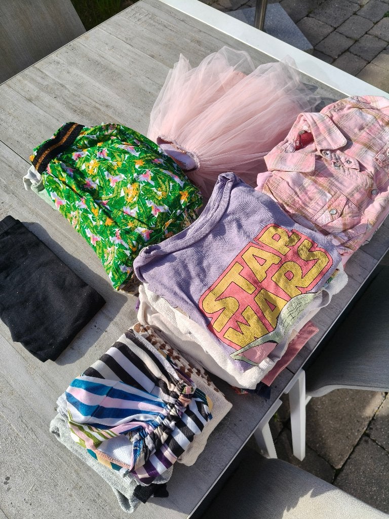 Pakket meisjes kinderkleding maat 110 en 116 - 4 tot 6 jaar, Ophalen of Verzenden, Gebruikt, Maat 110