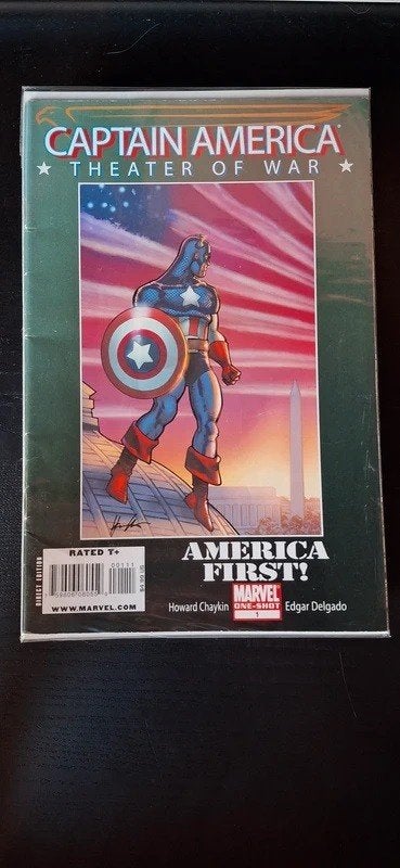 Captain America Theater of War: America First! #1, Amerika, Ophalen of Verzenden, Howard Chaykin, Gelezen